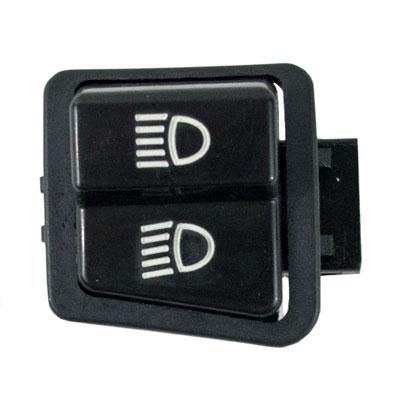 Headlight Dimmer Switch - 3 Spade Connector -  Scooters and Go-Karts - VMC Chinese Parts