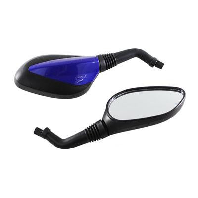 Scooter Rear View Mirror Set - Blue - Version 42 – VMC Chinese Parts