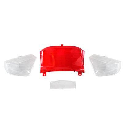 Tail Light Lens Kit for Tao Tao ATM50A/A1 Speedy Scooter - Version 444 - VMC Chinese Parts