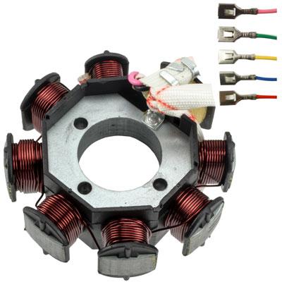 Stator Magneto - 8 Coil - CG200 CG250 - Version 6 - VMC Chinese Parts