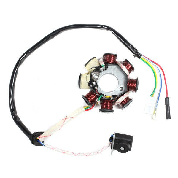 Stator Magneto - 8 Coil - GY6 50cc Scooter - Version 15 - VMC Chinese Parts
