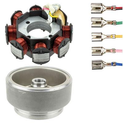 8-Coil Stator Magneto and Matching Flywheel for 150cc 200cc
