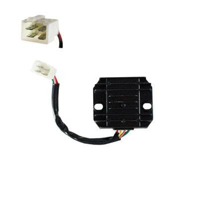 Voltage Regulator - 4 Wire / 1 Plug for GY6 125cc 150cc Dirt Bikes Scooters ATVs - Version 39 - VMC Chinese Parts