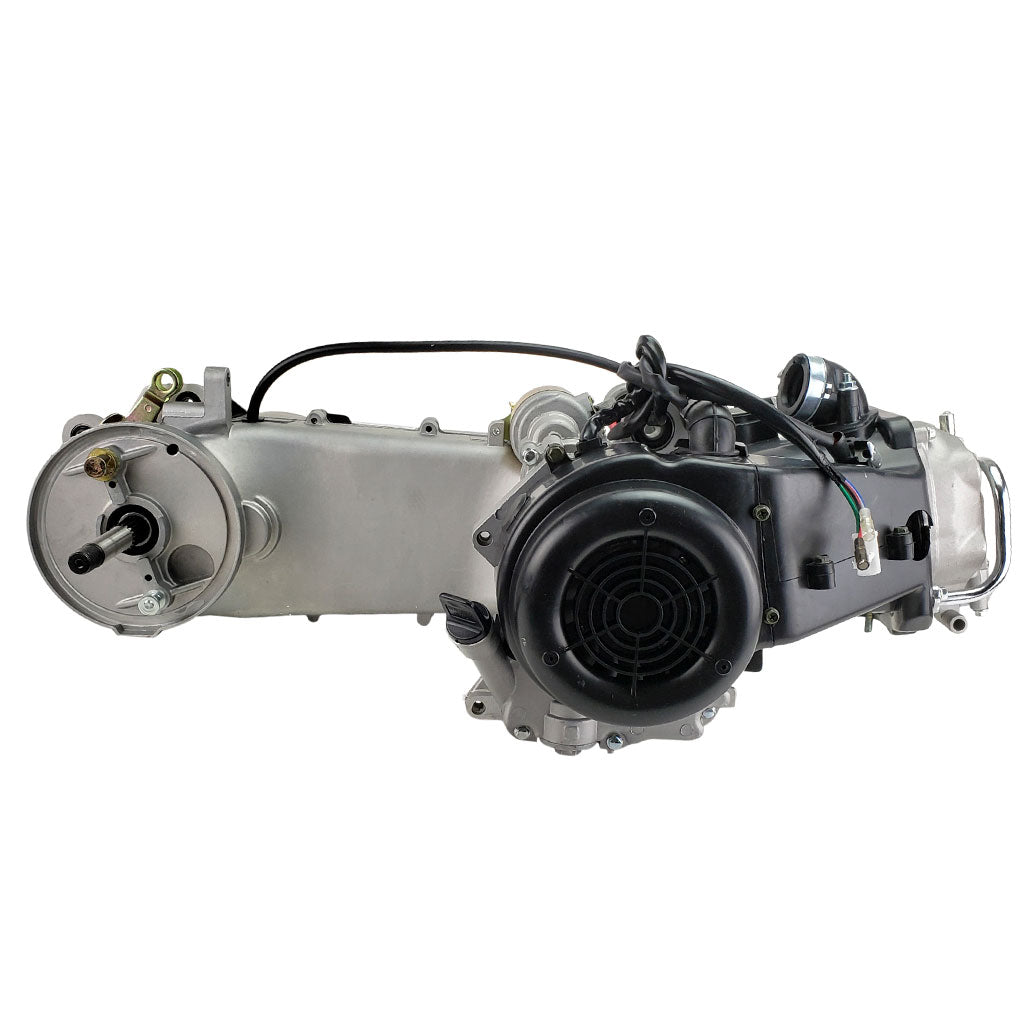 Engine Assembly - GY6 150cc Long Case for Scooters - Version 13 - VMC Chinese Parts