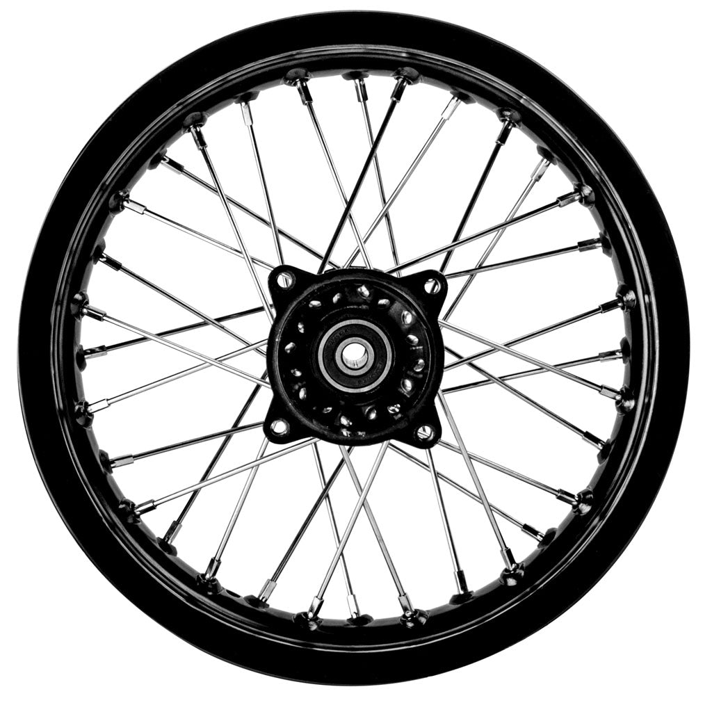Rim Wheel - Front - 12.0 x 1.85 Inch - 12mm ID - 32 Spokes - Dirt Bike - Version 1210 - VMC Chinese Parts
