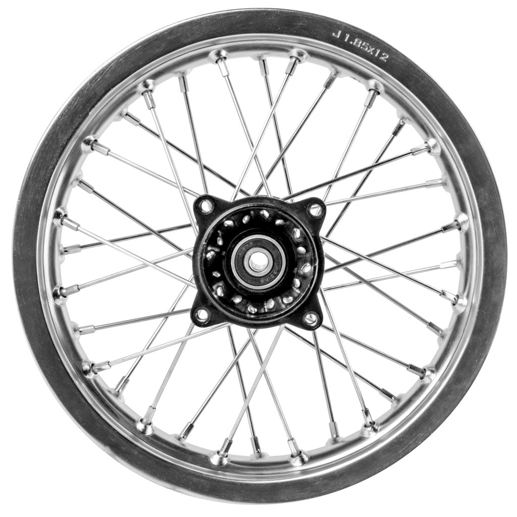 Rim Wheel - Front - 12.0 x 1.85 Inch - 12mm ID - 32 Spokes - Dirt Bike - Version 1212 - VMC Chinese Parts