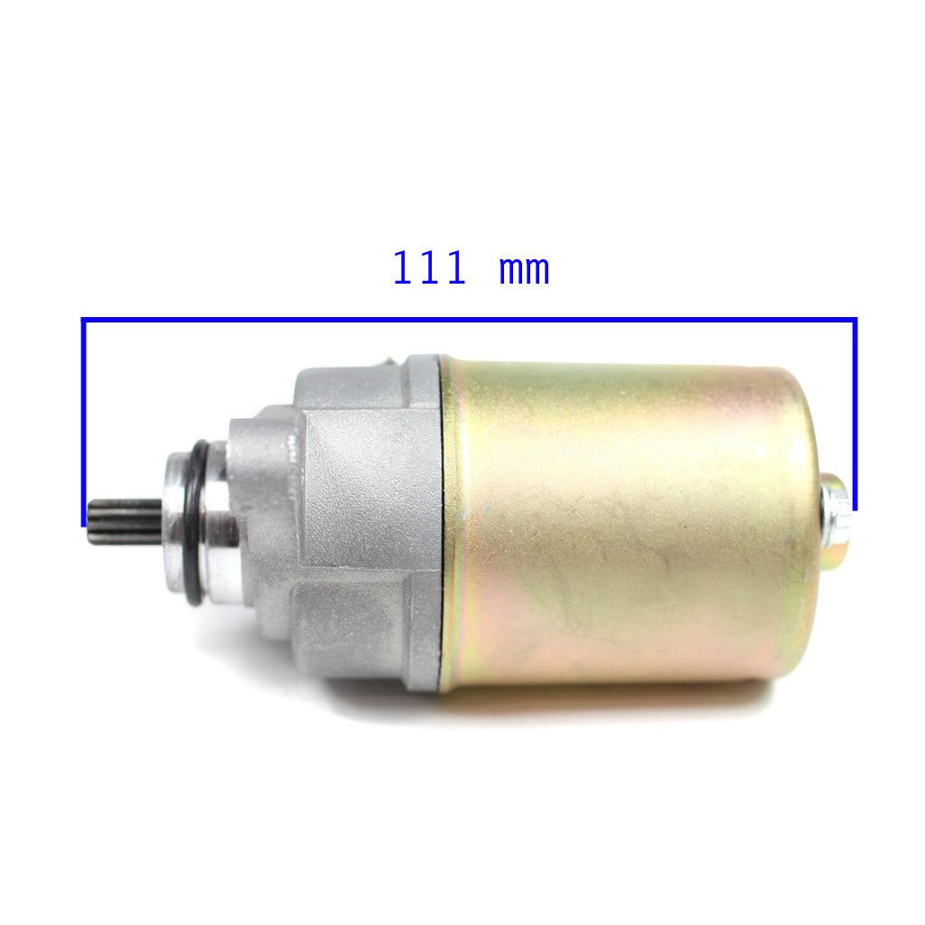Starter - 10 Spline - 2 Bolt - GY6 50cc Scooter - Version 9 - VMC Chinese Parts