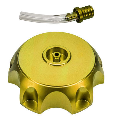 Gas Tank Cap - 50mm - Metal - GOLD - Version 70