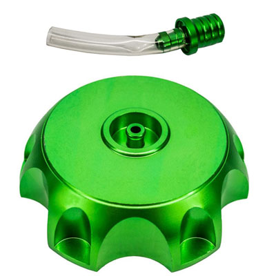 Gas Tank Cap - 50mm - Metal - GREEN - Version 70