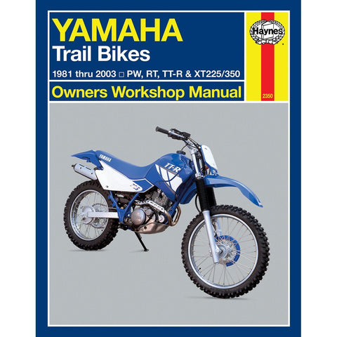 Haynes Yamaha Trail Bike Manual - 2350 - Chinese Clone PW50 PW80 - 1981-2003