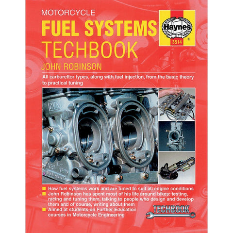 Haynes Motorcycle Fuel Systems Manual - 3514 - Chinese Japanese Carburetor & Fuel Injection
