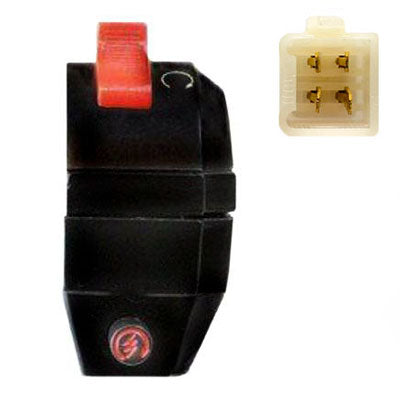 Handlebar Switch - 4 Wire - Left - ATV - Version 83 - VMC Chinese Parts