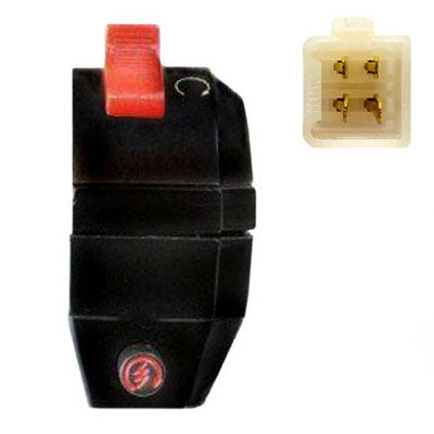 Handlebar Switch - 4 Wire - Left - ATV - Version 83