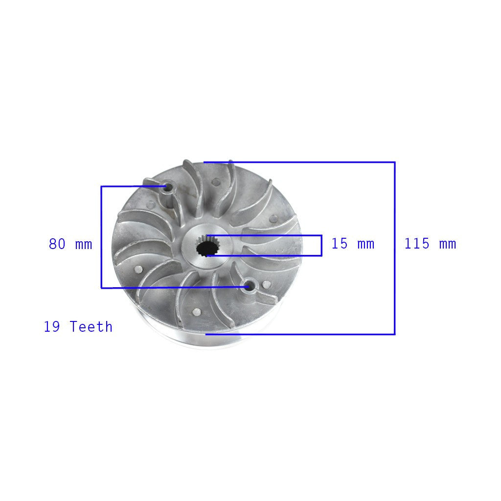 Front Drive Variator Clutch Assembly GY6 170cc 175cc 200cc – VMC