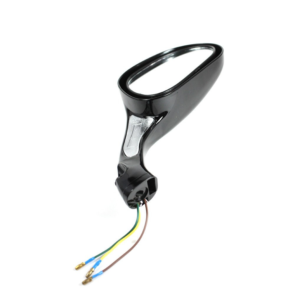 Chinese Scooter Rear View Mirror Turn Signal Black – VMC Chinese Parts