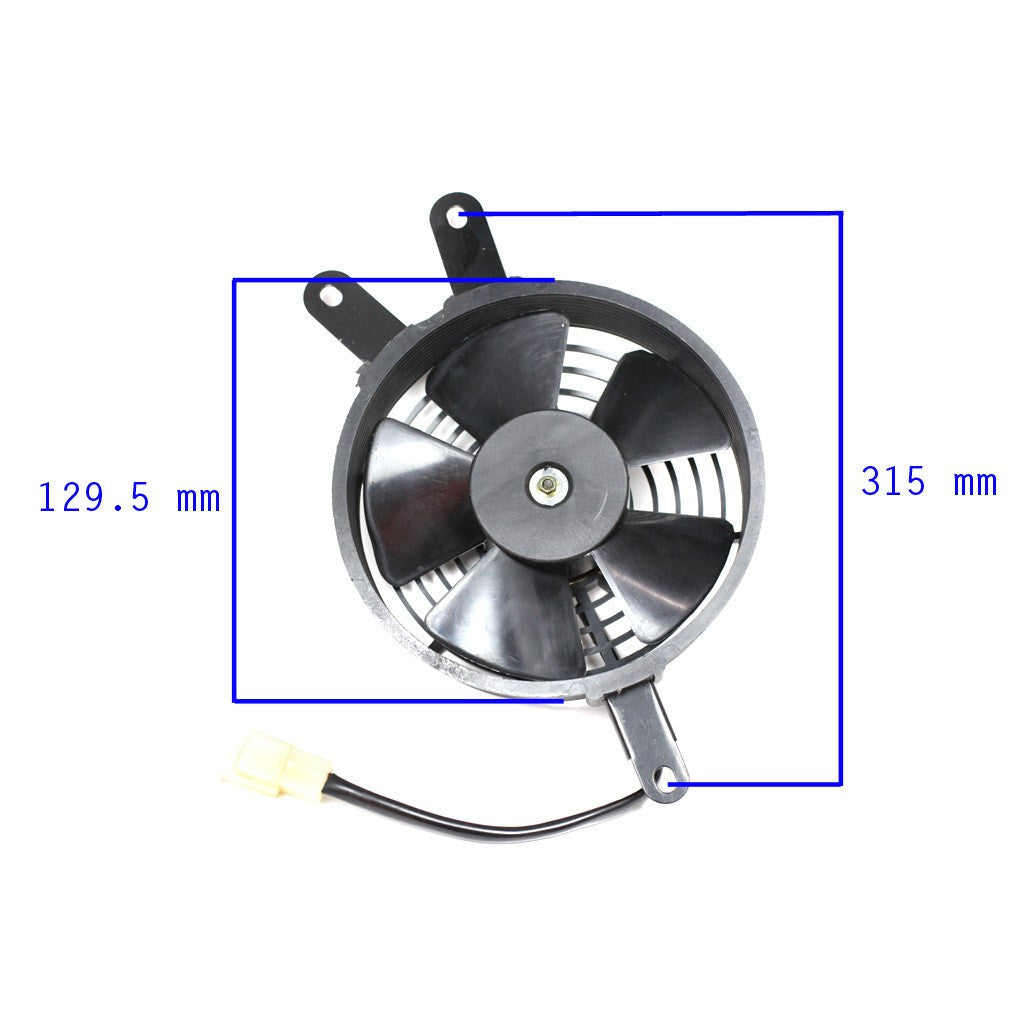 Radiator Cooling Fan for Water Cooled 250cc Engine - Version 1 – VMC ...