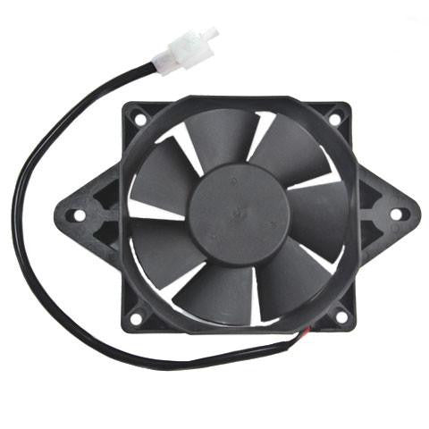 Radiator Cooling Fan for Water Cooled 200cc, 250cc ATVs, Go-Karts ...