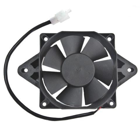 Radiator Cooling Fan for Water Cooled 200cc, 250cc ATVs, Go-Karts - Version 3