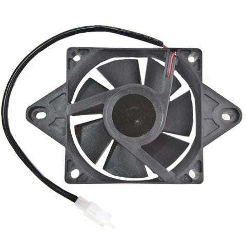 Radiator Cooling Fan for Water Cooled 200cc, 250cc ATVs, Go-Karts ...
