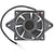 Radiator Cooling Fan for Water Cooled 200cc, 250cc ATVs, Go-Karts ...