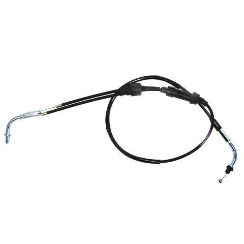 38" Throttle Cable - Yamaha PW80 Y-Zinger Dual Cable - Version 80 - VMC Chinese Parts