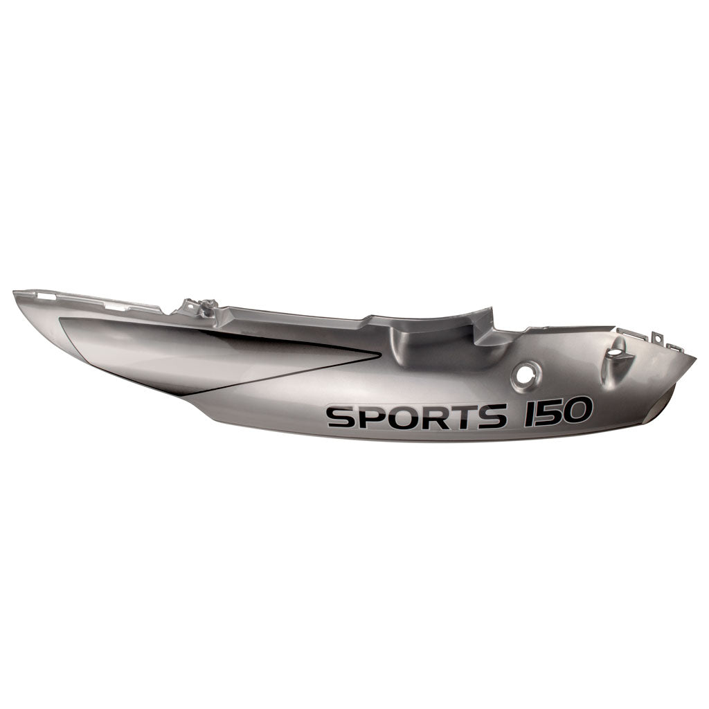 Body Panel - Left Side Panel for Tao Tao Scooter CY150D Lancer, 150 Racer - SILVER - VMC Chinese Parts