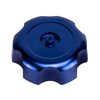 Gas Tank Cap - 40mm - Metal - BLUE - Version 49