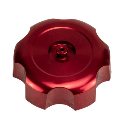 Gas Tank Cap - 40mm - Metal - RED - Version 49