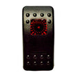 Universal Rocker Switch - RED - (2106-0413) Moose Utility - VMC Chinese Parts