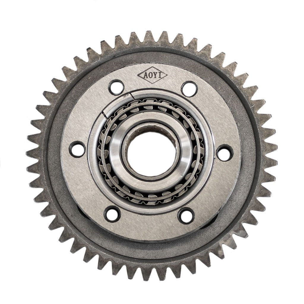 Starter One Way Drive Clutch - 20 Sprag - 49 Tooth - Yamaha Linhai 250cc 260cc 300cc - Version 8 - VMC Chinese Parts