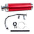Exhaust System / Muffler for GY6 50cc Scooter - RED - VMC Chinese Parts