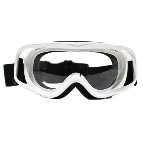 Off-Road Racing Goggles - White