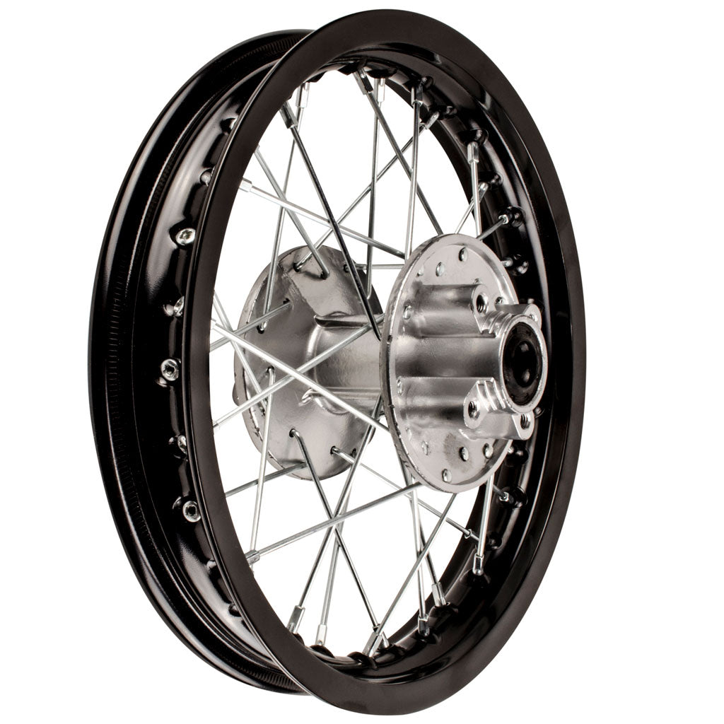 Rim Wheel - Rear - 12.0 x 1.6 Inch - 12mm ID - 32 Spokes - Dirt Bike - Version 1263 - VMC Chinese Parts