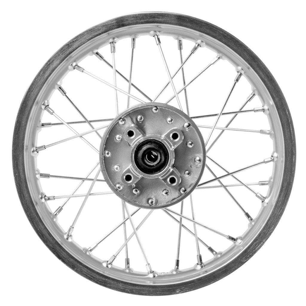 Rim Wheel - Rear - 12.0 x 1.6 Inch - 12mm ID - 32 Spokes - Dirt Bike - Version 1264 - VMC Chinese Parts