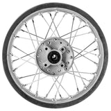 Rim Wheel - Rear - 12.0 x 1.85 Inch - 12mm ID - 32 Spokes - Dirt Bike - Version 1267 - VMC Chinese Parts