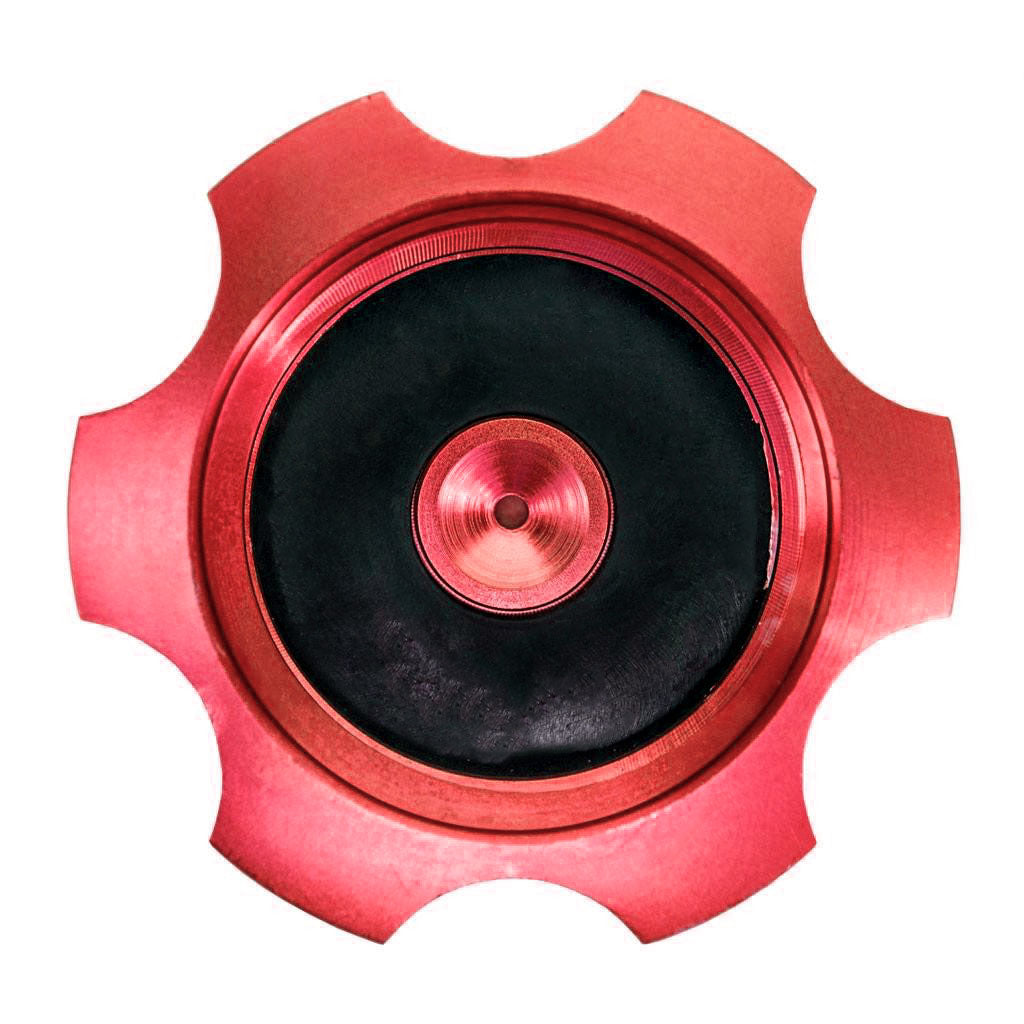 Gas Tank Cap 50mm Metal RED Version 70