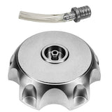 Gas Tank Cap - 50mm - Metal- SILVER - Version 70 - VMC Chinese Parts