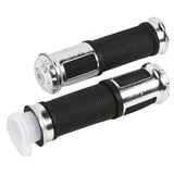 Handlebar Throttle Grips - Silver - VMC Chinese Parts