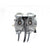Chinese Twin Cylinder Carburetor - Cable Choke - 250cc - Version 30 - VMC Chinese Parts