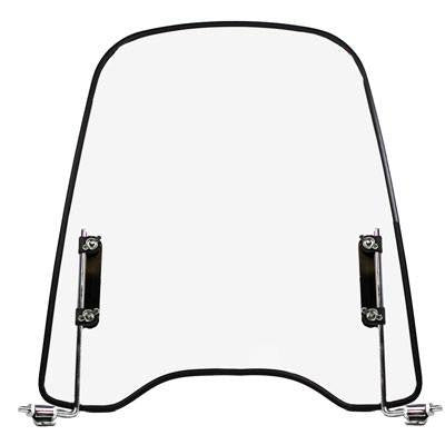 Universal Scooter Windshield 18" H x 16.5" W - VMC Chinese Parts