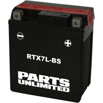 Battery 4Ah 12 Volt AGM Maintenance Free - [RTX7L-BS] Parts Unlimited - VMC Chinese Parts